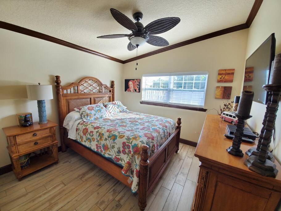 Hawaiian Cottage - Heated Pool Walk To The Beach Cocoa Beach Exteriör bild
